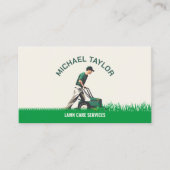 芝刈気にり機の造園法 名刺 (正面)