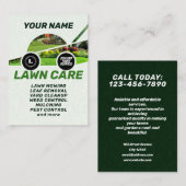 芝刈気にり機グラフィック名刺 名刺 (正面/裏面)
