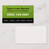 芝刈気にり造園カットローン 名刺 (正面/裏面)