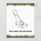 芝刈気にり造園草刈り チラシ (裏面)