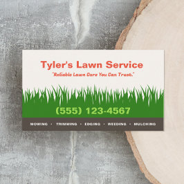 芝刈気にり造園 名刺