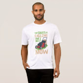 芝刈芝生気に Tシャツ (正面フル)