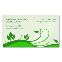 芝地気に紙 マグネット名刺