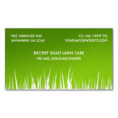 芝地気に紙 マグネット名刺 (正面)