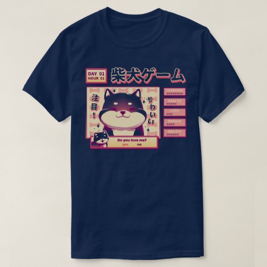 芝小説 Tシャツ (デザイン正面)