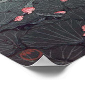 芝弁天池, 川瀬巴水, Benten Pond Lotus, Hasui Kawase ポスター (角)