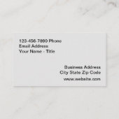 芝散水及び灌漑サービス 名刺 (裏面)