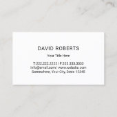 芝散水灌水システムプロフェッショナル 名刺 (裏面)