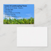 芝最高の生及びランドスキャパーの名刺 名刺 (正面/裏面)