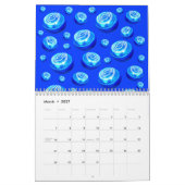 芝椀のイメージとデザインカレンダー カレンダー (3月 2027)