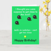 芝椀、ショートマットボウル誕生日カード カード (黄色い花)