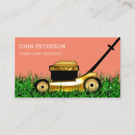 芝気に園芸草刈モダン業 名刺