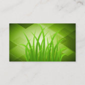 芝気に園造園名刺 名刺 (裏面)