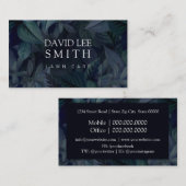 芝気に生または造園 名刺 (正面/裏面)