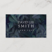 芝気に生または造園 名刺 (正面)