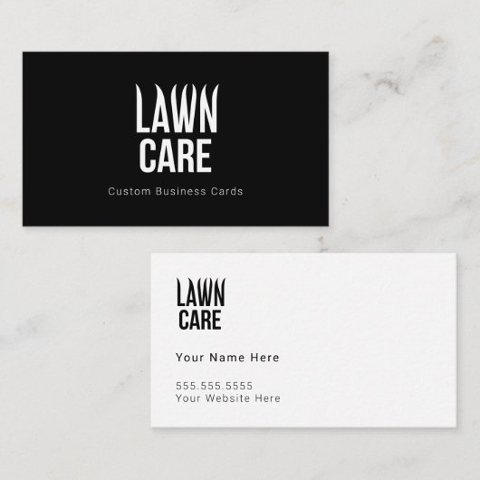 芝気に生横向き名刺 名刺 (正面/裏面)