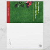 芝気に造園草刈りテンプレート チラシ (裏面)