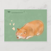 芝犬#1 ポストカード (正面)