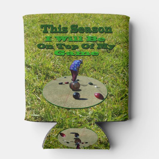 芝生おもしろいのボールがあなたのゲームに、クーラーボックス 缶クーラー (裏面)