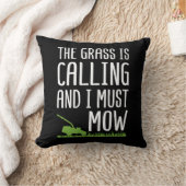 芝生おもしろいの刈り込み – 芝生が呼び出している クッション (ブランケット)