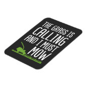 芝生おもしろいの刈り込み – 芝生が呼び出している マグネット (左側)