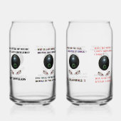 芝生おもしろいの椀の火 ガラス缶 (右)