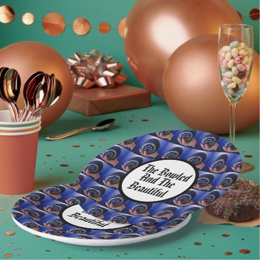 芝生おもしろいの椀は美しいデザインを踏み鳴らした ペーパープレート (複数)