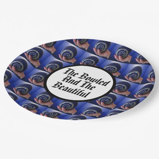 芝生おもしろいの椀は美しいデザインを踏み鳴らした ペーパープレート (アングル)