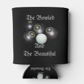 芝生おもしろいの椀は美しいデザインを踏み鳴らした 缶クーラー (裏面)