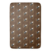 芝生おもしろいの椀は美しく バスマット (正面縦)