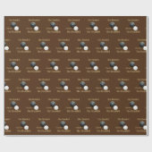 芝生おもしろいの椀は美しく ラッピングペーパー (フラット)