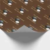 芝生おもしろいの椀は美しく ラッピングペーパー (角)