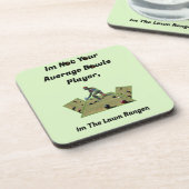 芝生おもしろいの椀レンジャー コースター (左側)