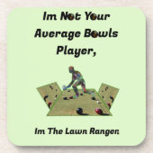 芝生おもしろいの椀レンジャー コースター (正面)