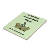 芝生おもしろいの椀レンジャー タイル (側面)