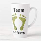 芝生おもしろいボウルのチーム名ボウルバスター、 カフェラテマグ (右)