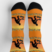 芝生おもしろいボウル遊び時間、クルーソックス ソックス (上部)