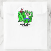 芝生から降りる ラウンドシール (バッグ)