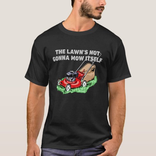 芝生が刈り取れないヴィンテージ Tシャツ (正面)