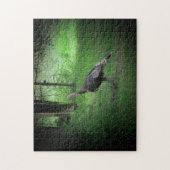 芝生でがつがつむさぼって下さい ジグソーパズル (縦)