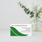 芝生とランドカピン 名刺 (スタンド正面)