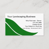 芝生とランドカピン 名刺 (正面)