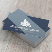 芝生と気に造園サービス乗馬モーワーブルー 名刺