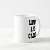 芝生と注文マグカップ コーヒーマグカップ (正面右)