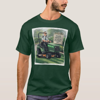 芝生と秩序 Tシャツ