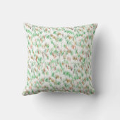 芝生のデザインの枕 クッション (裏面)