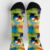 芝生のボウルのカラスプラッシュ、 ソックス (上部)