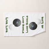 芝生のボウルのライブ生活、ハンドタオル ハンドタオル (ハンドタオル)