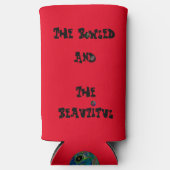 芝生のボウルの美しい、クーラーボックス スリム缶クーラー (正面)