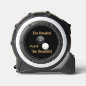 芝生のボウルの美しい、テープメジャー メジャー (正面)